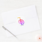 Cho Ku Rei, Reiki Power Symbol, Rainbow Stickers (Umschlag)