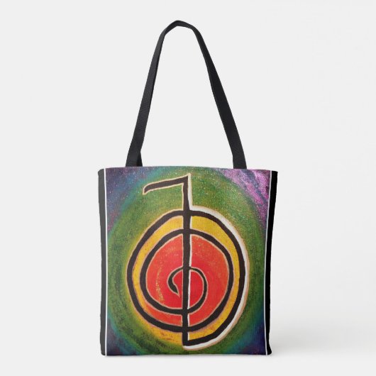Cho-Ku-Rei Reiki Symbol - Originalvorlage Tasche (Rückseite)