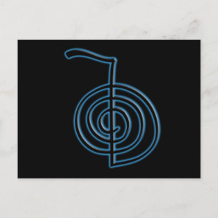 Cho Ku Rei Reiki Symbol Postkarte