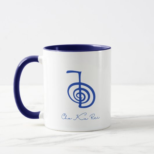 Cho Ku Rei Symbol Reiki Energy Healing Tasse (Links)