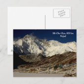 Cho Oyu und Gokyo Postkarte (Vorne/Hinten)