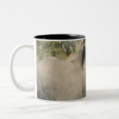 Chobe Fluss, Botswana, Afrika Zweifarbige Tasse (Links)