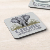 Chobe National Park Botswana Getränkeuntersetzer (Linke Seite)