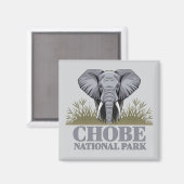 Chobe National Park Botswana Magnet (Vorderseite/Rückseite)