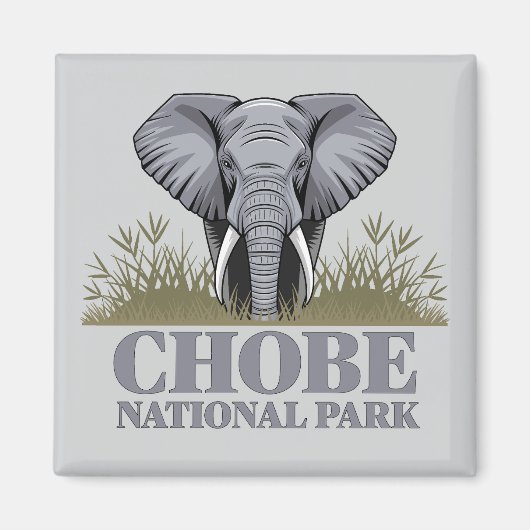 Chobe National Park Botswana Magnet (Vorne)