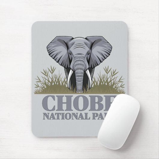 Chobe National Park Botswana Mousepad (Mit Mouse)