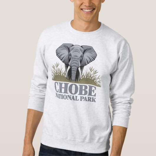 Chobe National Park Botswana Sweatshirt (Vorderseite)