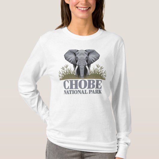 Chobe National Park Botswana T-Shirt (Vorderseite)