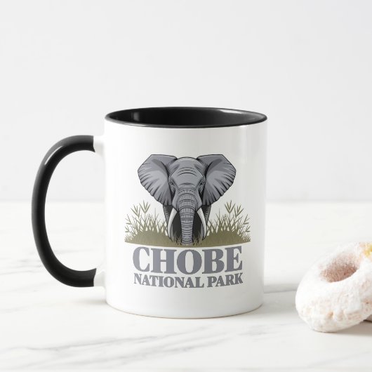 Chobe National Park Botswana Tasse (Mit Donut)