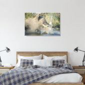 Chobe River, Botswana, Afrika Leinwanddruck (Insitu (Schlafzimmer))