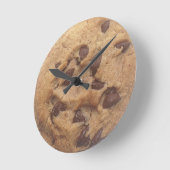 Choc Chip Cookie Runde Wanduhr (Winkel)