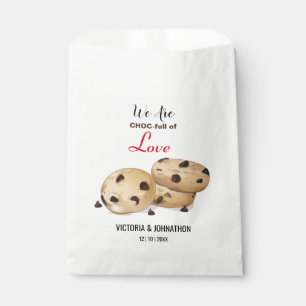 Choc full of Liebe Cookie Vielen Dank Hochzeitsf Geschenktütchen