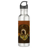 CHOC-LABRADOR EDELSTAHLFLASCHE (Vorderseite)