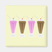 Choc + Strohmilch Magnet (Vorne)