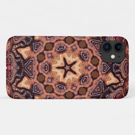 ChocChip Mandala iPhone 4 Case-Mate ID™ Hülle (Rückseite (Horizontal))