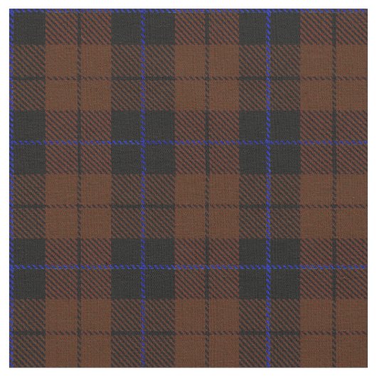 Chocholate dunkles Braun kariert mit Schwarzem des Stoff (Nahaufnahme)