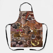 Chockablock Choc Multiover Print Schürze (Vorderseite)