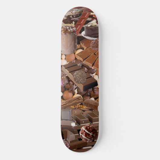 Chockablock-Chocos Skateboard (Vorderseite)