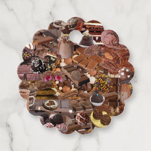 Chockablock Geschenkanhänger (Vorderseite)