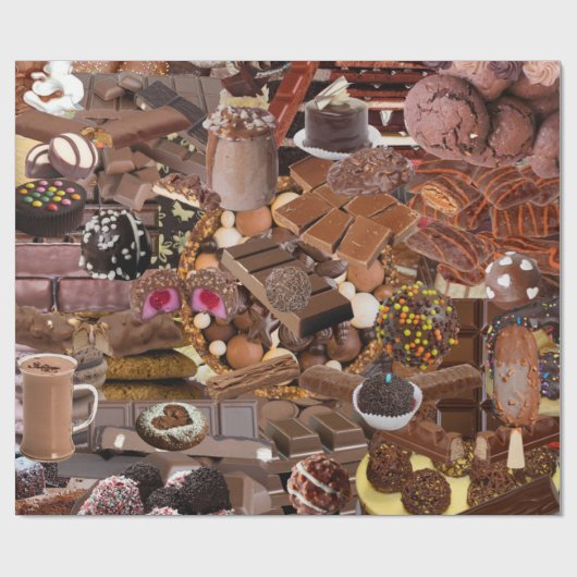 Chockablock Geschenkpapier (Flach)