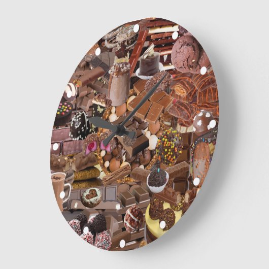 Chockablock Große Wanduhr (Winkel)