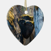 Chockstones im Maligne Canyon - Alberta, Kanada Keramik Ornament (Rechts)