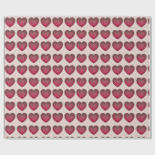 Choclate Covered Hearts Geschenkpapier (Flach)