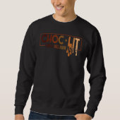 Choclit 100 Melanin Black History Black Woman Man Sweatshirt (Vorderseite)