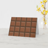 choco2 karte (Gelbe Blume)