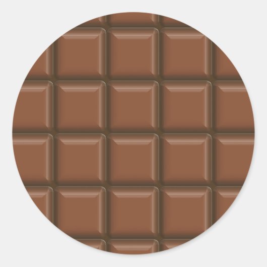 Choco2 Runder Aufkleber (Vorderseite)