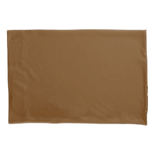 Choco Brown Farbe leicht anpassen Kissenbezug