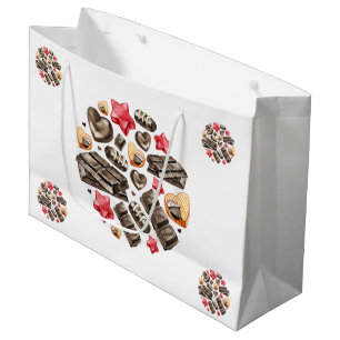 Choco Candy für Feiern Große Geschenktüte