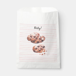 Choco Cookies Gastgeschenk Tasche. Maßgeschneidert Geschenktütchen