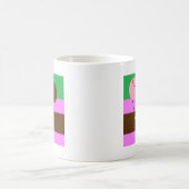 Choco-Creme-Erdbeere-Eiscreme Kaffeetasse (Mittel)