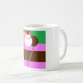 Choco-Creme-Erdbeere-Eiscreme Kaffeetasse (VorderseiteRechts)