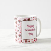 Choco Heart Anpassbare Tasse (VorderseiteRechts)