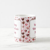 Choco Heart Anpassbare Tasse (Mittel)