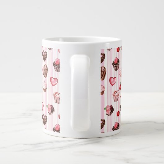 Choco Heart Specialty Tasse (Rückseite)