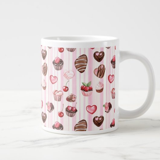 Choco Heart Specialty Tasse (Rechts)