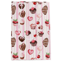 Choco Heart Valentine's Geschenktasche Mittlere Geschenktüte