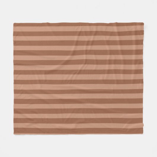 Choco Kaffee Fleecedecke (Vorderseite (Horizontal))
