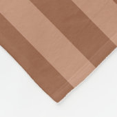 Choco Kaffee Fleecedecke (Ecke)