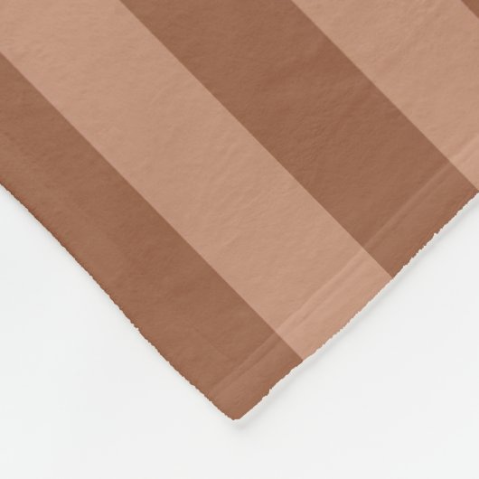 Choco Kaffee Fleecedecke (Ecke)