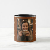 Choco-Late Alles Kann Warten Foto Tasse (Zentrum)