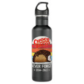 Choco Taco Vergessen Sie Retro Style FunnyT-Shirt  Edelstahlflasche (Vorderseite)