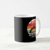 Choco Taco Vergessen Sie Retro Style FunnyT-Shirt Kaffeetasse (VorderseiteRechts)