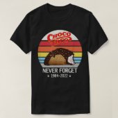 Choco Taco Vergessen Sie Retro Style FunnyT-Shirt  T-Shirt (Design vorne)