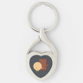 Choco und Pancake spielen Schlüsselanhänger