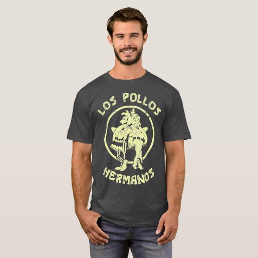 Chocobos Hermanos Los Pollos breaking bad chicken  T-Shirt (Vorne ganz)