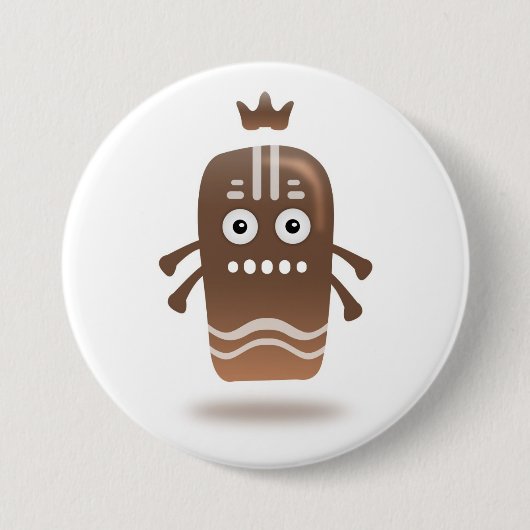 ChocoChobo-Knopf Button (Vorderseite)